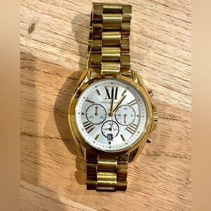 Michael Kors Gold Chronograph Watch